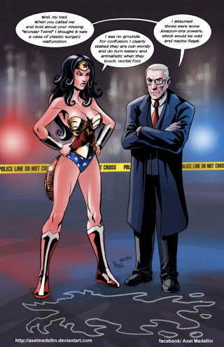 Illustration for article titled What If Law & Order's Detective Munch Partnered Up With A Superhero?